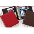 Ariline Glazed Calfskin Standard Photo Album W/ 3 Rings